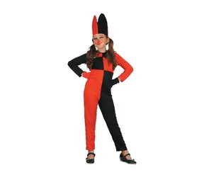 MaDe 01796 - Karnevalskleid - Clown, 130-140 cm