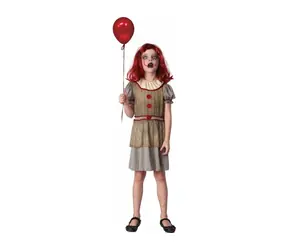 MaDe 09300 - Karnevalskleid - Gruselclown, 110-120 cm