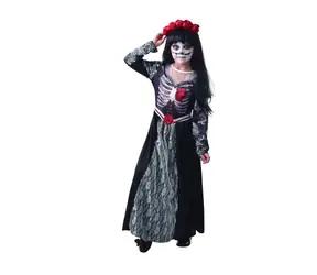 MaDe 09336 - Karnevalskleid - Tod, 110 - 120 cm