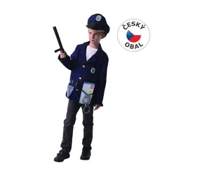 MaDe 09350 - Karnevalskleid - Polizist, 130 - 140 cm