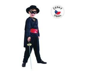 MaDe 55518 - Karnevalskostüm - Bandit, 120-130 cm