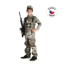 MaDe 68945 - Karnevalskostüm - Soldat, 120-130 cm