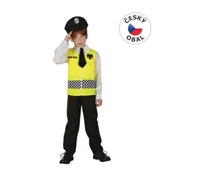 MaDe 75047 - Polizei Karnevalskostüm, 120-130cm