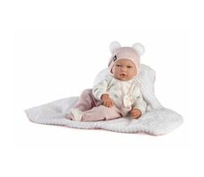 Guca 886 GALA - realistische Babypuppe mit weichem Stoffkörper - 38 cm / ab 3 Jahren