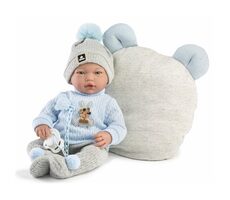 Guca 958 MARCO - realistische Babypuppe mit Geräuschen und weichem Stoffkörper - 38 cm / ab 3 Jahren
