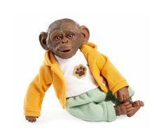Guca 988 REBORN MONKEY - realistisches Affenbaby mit weichem Stoffkörper - 32 cm / ab 3 Jahren