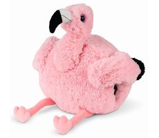 Cozy Noxxiez Flamingo - warmes Plüschkissen 3 in 1 / ab 0 Jahren