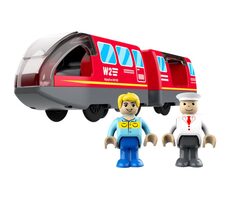 2Kids Toys Elektrischer Stadtzug, Rot