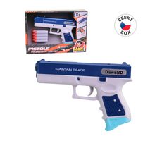 MaDe Pistole mit weichen Kugeln / 8 Stück / ab 3 Jahren