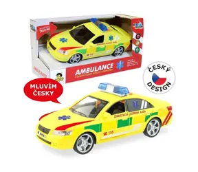 MaDe 03223 Krankenwagen schnelles Personenfahrzeug mit CZ IC / ab 3 Jahren