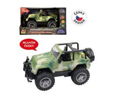 MaDe 03226 Jeep auf Schwungrad mit echter Crew-Stimme / ab 3 Jahren