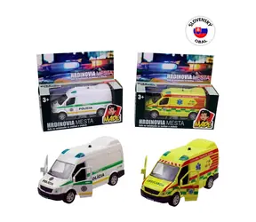 MaDe 06441 Rettungswagen SK / 2 Typen / 11 cm / Rückzug / ab 3 Jahren