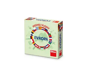 Dino Reisespiel: Flaggen lernen - Europa / ab 10 Jahren / Spieldauer: 20 Minuten