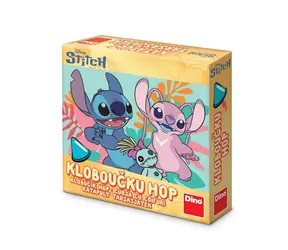 Dino Kinderspiel Huthüpfen Stitch und Angel / ab 4 Jahren / Spieldauer: 15 min