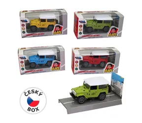 MaDe 14849 Metall- Jeep Auto, Rückwärtsgang / 9,5 x 4,6 x 5 cm / ab 3 Jahren