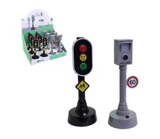 MaDe 15753 Ampel und Radar, mit Licht und Ton / 15,5 cm / ab 3 Jahren