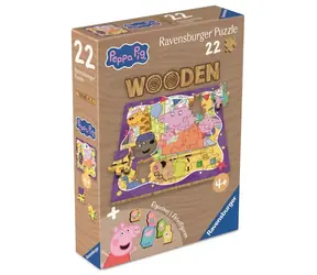 Ravensburger Holzpuzzle Peppa Pig / 22 Teile / ab 4 Jahren