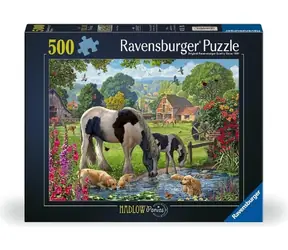 Ravensburger Hadlow - Welt der Ponys / 500 Teile / ab 10 Jahren