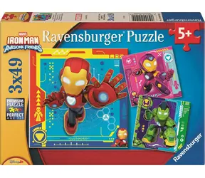 Ravensburger Iron Man und seine tollen Freunde / 3x49 Teile / ab 5 Jahren