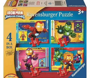 Ravensburger Iron Man und seine tollen Freunde / 4in1 / ab 3 Jahren