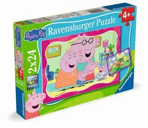 Ravensburger Peppa Pig / 2x24 Teile / ab 4 Jahren