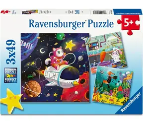 Ravensburger Berufe aus dem Reich der Fantasie / 3x49 Teile / ab 5 Jahren