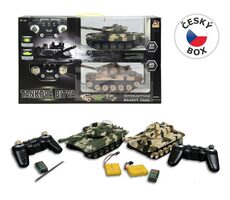 MaDe 02048 Panzer 2-teilig zur Steuerung mit Ketten 27cm / inkl. Akku / ab 3 Jahren