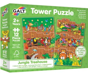 Asmodee Puzzle Tower: Dschungel / ab 2 Jahren