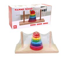 MaDe 20257 Holzturm / 21 x 11 x 8 cm / ab 3 Jahren