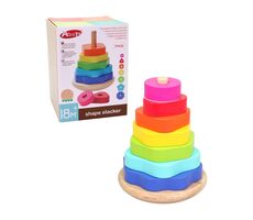 MaDe 20297 Lernturm aus Holz / ab 18 Monaten 