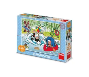 Dino Puzzle Maulwurf im Wasser / 24 Maxiteile / ab 2 Jahren