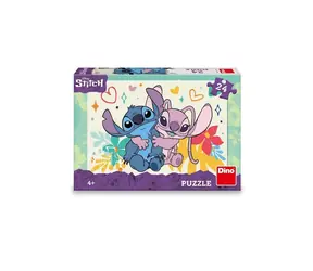 Dino Puzzle Stitch und Angel / 24 Teile / ab 4 Jahren
