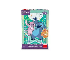 Dino Puzzle Stitch Diamant / 200 Teile / ab 6 Jahren