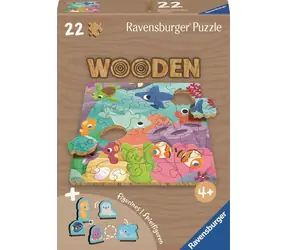Ravensburger Holzpuzzle Unterwasserwelt / 22 Teile / ab 4 Jahren