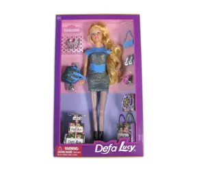 MaDe 86196 Lucy Puppe mit Zubehör / ab 3 Jahren