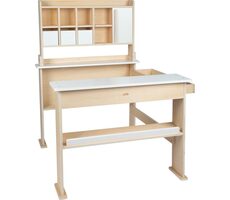 Small Foot Verkaufsständer aus Holz, weiß / ab 3 Jahren