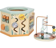 Small Foot Fußmotorwürfel mit 7 Spielflächen Safari / ab 12 Monaten