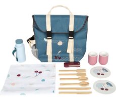 Small Foot Picknickrucksack mit Zubehör, lecker / ab 3 Jahren