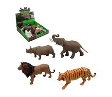 MaDe 14920 Safari-Tiere / 12 x 6 cm / ab 3 Jahren