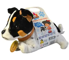 MaDe 74811 Hund Ťapka schwarz-weiß / 23 cm / ab 3 Jahren