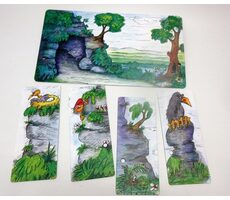 Gerlich Doppelseitige Bühnenbilder für das Theater In der Höhle, In der Hölle