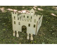 BeWooden Holzschloss Panáčeks Königreich