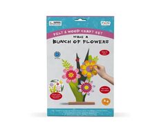 Fiesta Crafts 3D Puzzle Kreativset Blumenstrauß