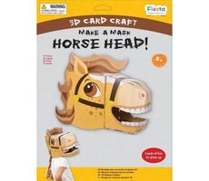 Fiesta Crafts Kreativset 3D-Maske Pferd