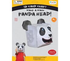 Fiesta Crafts Kreativset 3D Panda-Maske