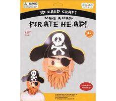 Fiesta Crafts Kreativset 3D-Piratenmaske
