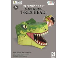 Fiesta Crafts Kreativset 3D T. rex Maske