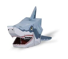Fiesta Crafts Kreativset 3D-Haifischmaske