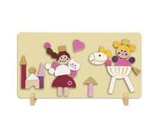 Detoa Magnetisches Prinzessinnen-Puzzle