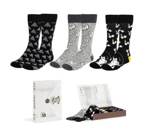 Harry-Potter-Socken, 3 Paar / Größe 36-43